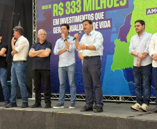 Governo do Estado anuncia mais de R$ 333 milhões para a Região Oeste