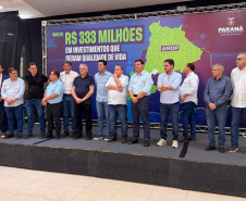 Governo do Estado anuncia mais de R$ 333 milhões para a Região Oeste