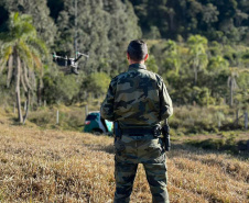 Batalhão Ambiental da PMPR inova e usa satélite e drones para fiscalizar crimes ambientais no Paraná