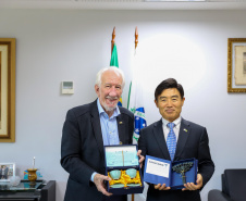 REUNIÃO COM O SENHOR JIN-WEON CHAE, CÔNSUL-GERAL DA REPÚBLICA DA COREIA EM SÃO PAULO