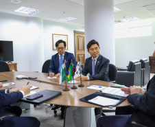 REUNIÃO COM O SENHOR JIN-WEON CHAE, CÔNSUL-GERAL DA REPÚBLICA DA COREIA EM SÃO PAULO