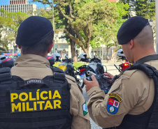  PMPR reforça policiamento em Curitiba com plataforma de observação elevada