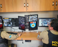  PMPR reforça policiamento em Curitiba com plataforma de observação elevada