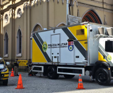  PMPR reforça policiamento em Curitiba com plataforma de observação elevada