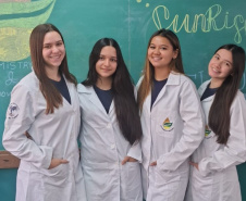 Colégio estadual promove protagonismo feminino na ciência com start up de projetos sustentáveis