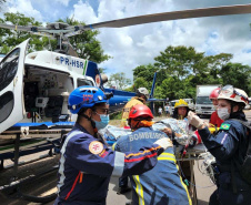 Referência nacional: serviço aeromédico do Paraná realiza média de 10 atendimentos por dia