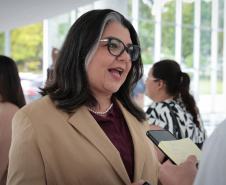 II Encontro Estadual de Gestores de Políticas do Cuidado, no Palácio Iguaçu.