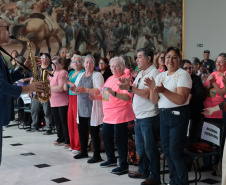 Lançamento do Paraná Amigo da Pessoa Idosa + repasse 399 cidades + Bolsa Cuidador