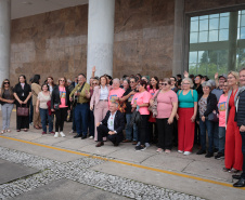 II Encontro Estadual de Gestores de Políticas do Cuidado, no Palácio Iguaçu.