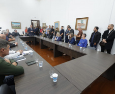 Sanepar apresenta investimentos e firma nova parcer ia com a Prefeitura da Lapa