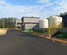 SANEPAR - Santo Antônio da Platina: Sanepar deve concluir, neste mês, obra de ampliação da ETE Boi Pintado