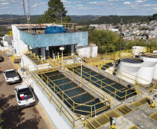 Está em andamento em Palmas a reforma de filtros da estação de tratamento de água
