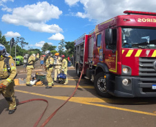 Mauá da Serra vira palco de treinamento estratégico para grandes emergências no Norte do Paraná