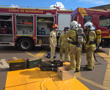 Mauá da Serra vira palco de treinamento estratégico para grandes emergências no Norte do Paraná