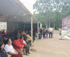 Carreta Saúde da Mulher faz 1,6 mil atendimentos em Nova Laranjeiras e leva exames para maior terra indígena do Paraná