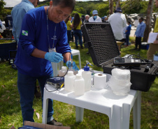 Sanepar avalia equipe técnica de todo Paraná para certificar a eficiência nas análises do esgoto tratado lançado nos rios