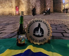 Cerveja paranaense supera rótulos belgas e conquista ouro em campeonato na Europa