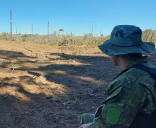 PCPR prende homem por desmatar 106 hectares de floresta em Rio Azul
