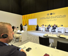 Governo apresenta avanços do desenvolvimento social do Paraná em Cúpula da ONU em Doha, no Catar