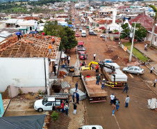 70% dos imóveis de Rio Bonito do Iguaçu já estão cobertos