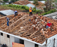 70% dos imóveis de Rio Bonito do Iguaçu já estão cobertos