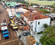 70% dos imóveis de Rio Bonito do Iguaçu já estão cobertos