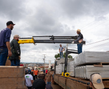 70% dos imóveis de Rio Bonito do Iguaçu já estão cobertos
