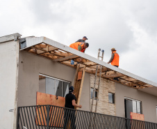 70% dos imóveis de Rio Bonito do Iguaçu já estão cobertos