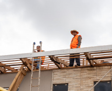 70% dos imóveis de Rio Bonito do Iguaçu já estão cobertos