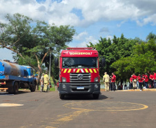 Mauá da Serra vira palco de treinamento estratégico para grandes emergências no Norte do Paraná