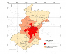 Amep atualiza delimitação do Núcleo Urbano Central da Região Metropolitana de Curitiba