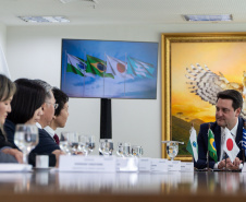 Governador Ratinho Junior recebe honraria de província japonesa