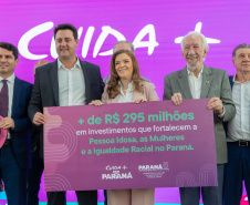 II Encontro Estadual de Gestores de Políticas do Cuidado, no Palácio Iguaçu. 