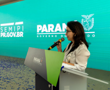 II Encontro Estadual de Gestores de Políticas do Cuidado, no Palácio Iguaçu. 