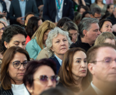 II Encontro Estadual de Gestores de Políticas do Cuidado, no Palácio Iguaçu. 