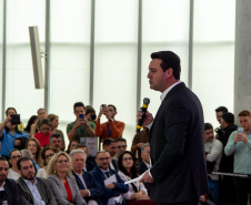 II Encontro Estadual de Gestores de Políticas do Cuidado, no Palácio Iguaçu.
