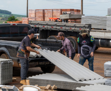 Estado reforça pedido por materiais de construção para avançar os trabalhos em Rio Bonito do Iguaçu