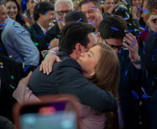II Encontro Estadual de Gestores de Políticas do Cuidado, no Palácio Iguaçu.
