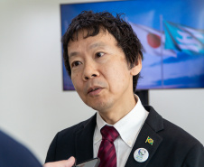 Governador Ratinho Junior recebe honraria de província japonesa