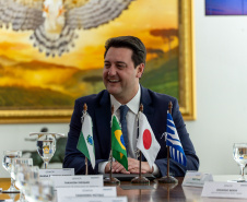 Governador Ratinho Junior recebe honraria de província japonesa