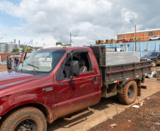 Estado reforça pedido por materiais de construção para avançar os trabalhos em Rio Bonito do Iguaçu