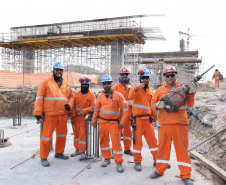  Ritmo acelerado: Ponte de Guaratuba chega a 80% de execução