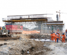  Ritmo acelerado: Ponte de Guaratuba chega a 80% de execução