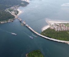  Ritmo acelerado: Ponte de Guaratuba chega a 80% de execução