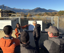 Defesa Civil delegação Itália