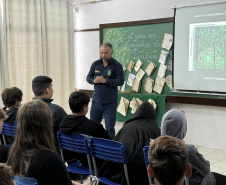 SEPL - Caminhos do Peabiru é apresentado a alunos de escola estadual de Fazenda Rio Grande