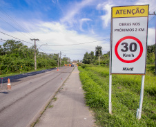 Portos do Paraná inicia pavimentação em concreto da Avenida Conde Matarazzo, em Antonina