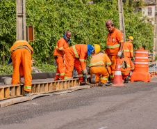 Portos do Paraná inicia pavimentação em concreto da Avenida Conde Matarazzo, em Antonina