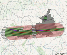Mapeamento aéreo contratado pelo Instituto Água e Terra vai ajudar na reconstrução de Rio Bonito do Iguaçu e demais cidades atingidas pelo tornado do início deste mês.