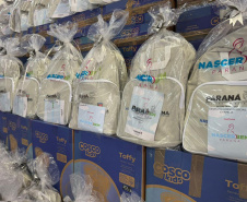 Estado entrega mais 233 kits do Programa Nascer Bem Paraná